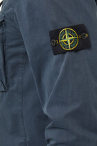 113WN Brushed Cotton Canvas 'Old' Effect Overshirt